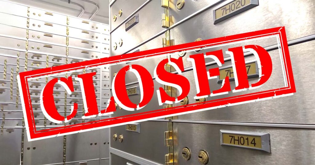 The Vanishing Safe Deposit Box