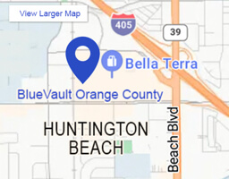 Click for a live map of BlueVault Orange County at Bella Terra Costco Center